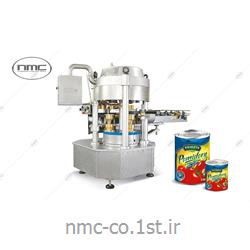 عکس سایر ماشین آلات تولید مواد غذاییدستگاه دربندی قوطی کنسرو اتوماتیک سه هد مدل KPT 3h4009