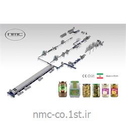 ماشین آلات خط تولید و بسته بندی سالاد الویه مدل KPTNMC2020