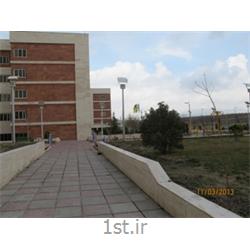 محوطه سازی خوابگاه لاله دانشگاه آزاد اسلامی واحد قزوین