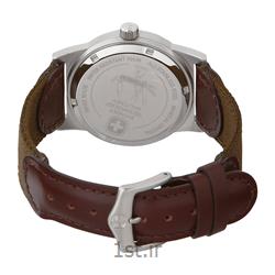 ساعت کلاسیک مردانه بند چرم-برزنت ونگر (Wenger) مدل ۷۲۹۰۱، ساخت سوئیس