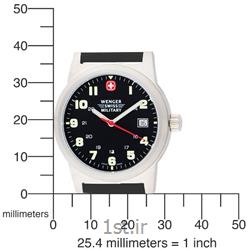 ساعت مچی بند چرم مردانه ونگر (Wenger) مدل ۷۲۹۲۵، ساخت سوئیس