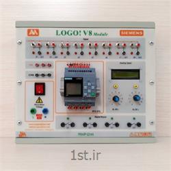 عکس تجهیزات آموزشیماژول PLC LOGO!V8 دارای ورودی آنالوگ و نمایشگر LCD