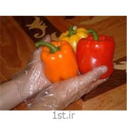 دستکش یکبار مصرف نایلونی معاینه پارس 160 گرم