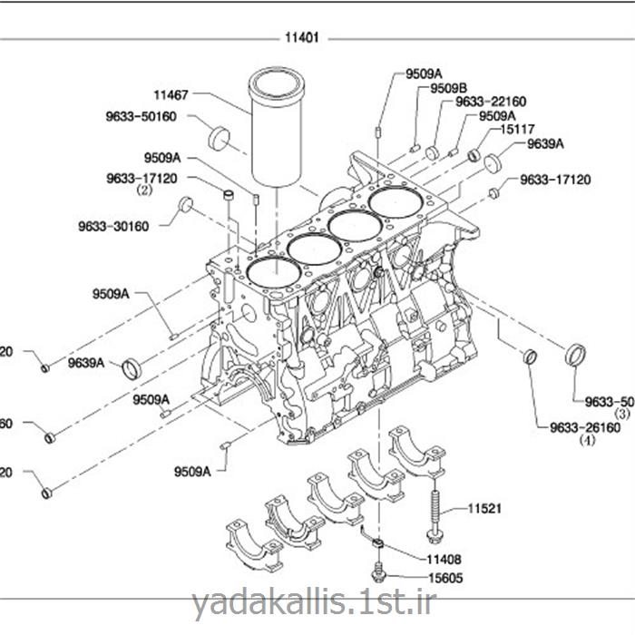 بوش موتور بیل مکانیکی نیوهلند E215