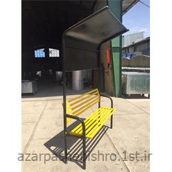 نیمکت و صندلی سایبان دار فلزی 2 و 3 نفره پارکی و شهری