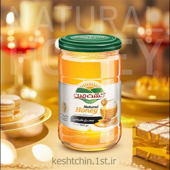 عسل طبیعی  900 گرمی شیشه ای