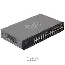 سوئیچ شبکه 24 پورت SG102-24 سیسکو ( switch 24 port smb cisco )