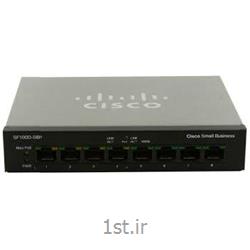 سوئیچ شبکه 8 پورت SG100D-08P سیسکو ( switch 8 port smb cisco )